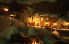 Case con neve