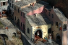 Particolare piazza osteria dall''alto