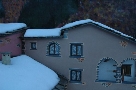 La nuova casa con neve