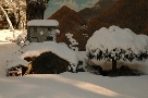 La grotta con la neve