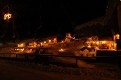 Vista completa con neve