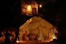 La grotta di notte