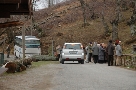 Visitatori con il pulman