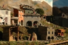 Vista del paesino-presepe
