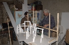 Aldo e Carlo studiano la struttura